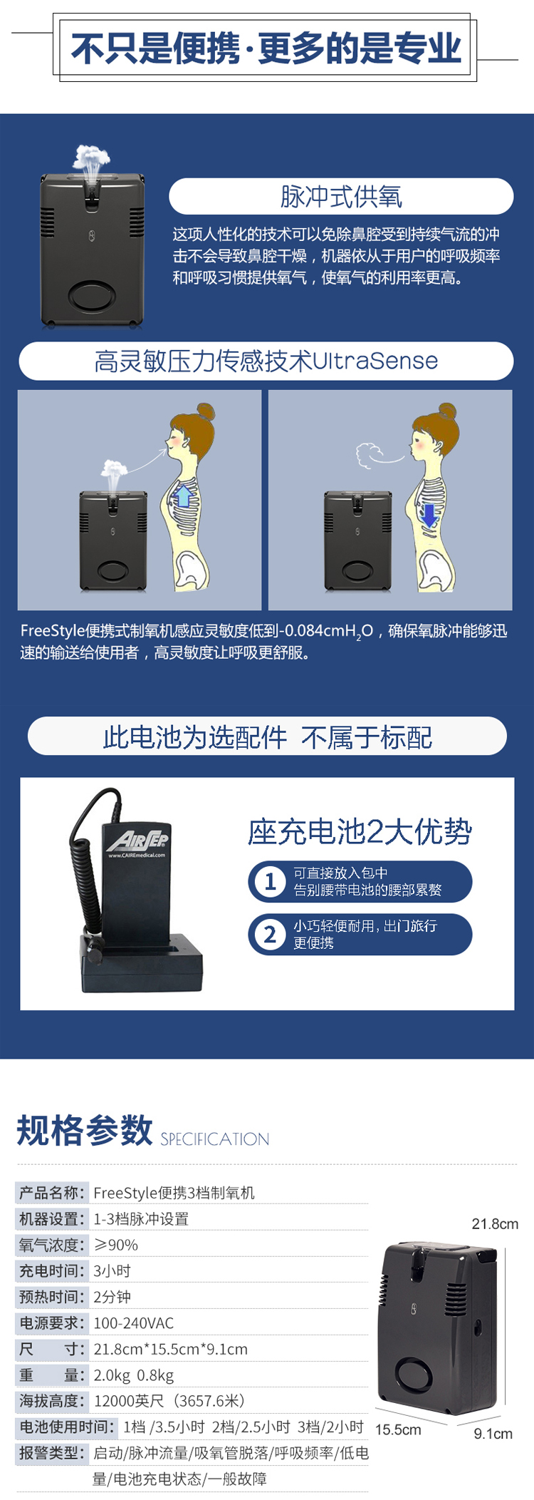 便攜式制氧機