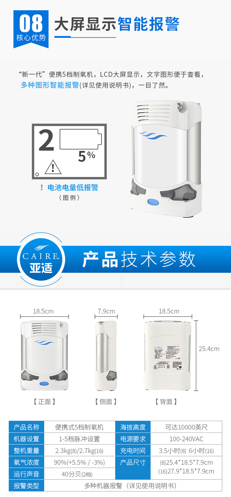 雲南(nán)亞适制氧機